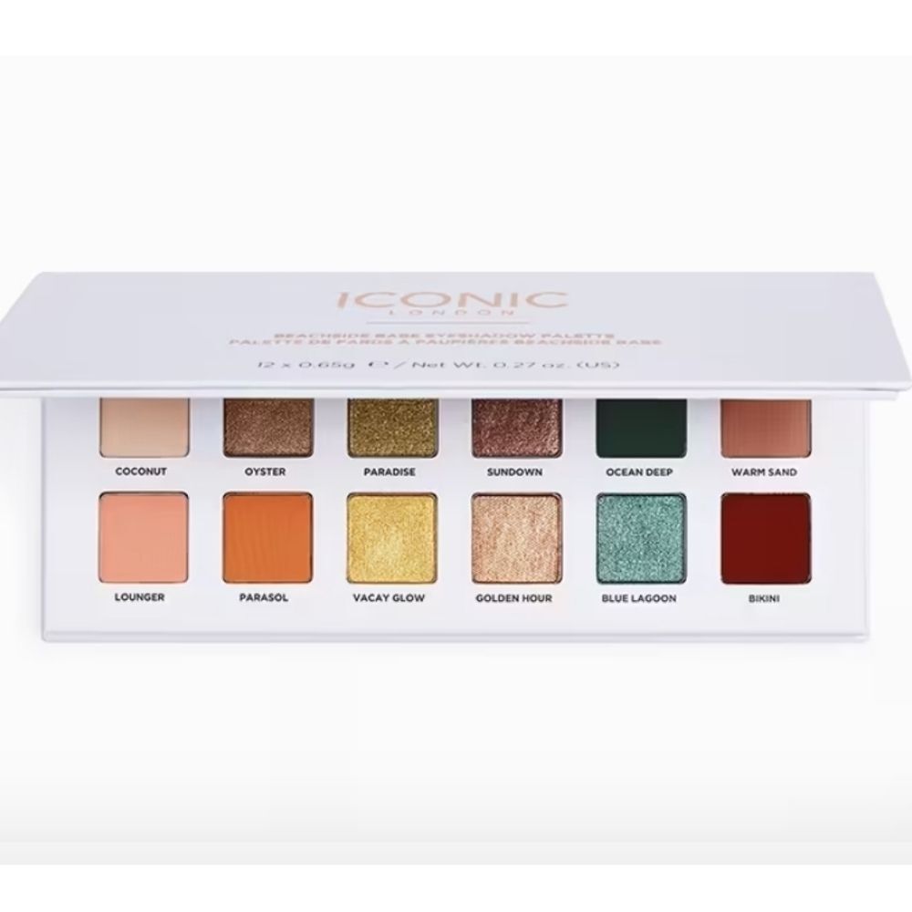 ICONIC London Beachside Babe Eyeshadow Palette New In Box